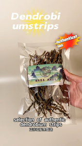 100g Premium Dried Dendrobium Strips Top Grade from Huoshan Anhui