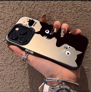 Ốp lưng iphone in hoạ tiết BLACK CAT cứng nhám 14 Plus/15 Plus/ 16 Plus/7/8/X/XR/XS/XSMAX/11/12/13/14/15/16