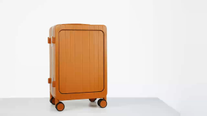 SEA CHOICE 20 Inches Front Opening Luggage Laptop Compartment Hard Shell Suitcase Top Opening Luggage with USB Port Cupholder  TSA Lock 4 Wheels  Aluminum Frame Suitcase Checked luggage 24 Inch 28 Inch