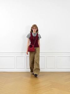 muva | Polka Dot Vintage Lightweight Crossbody Small Bag