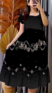 TERBARU!! DASTER RAYON JUMBO LD115 DASTER RAYON ONE SIZE MOTIF VIRAL DASTER