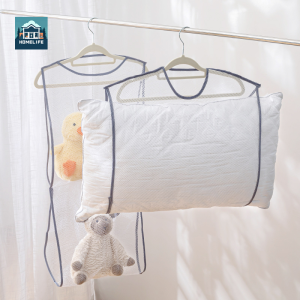 Pillow Drying Net Balcony Shoe Hanger Window Clothes Hanger Outdoor Shoes Net BagFolded Mesh Clothes Drying Racks