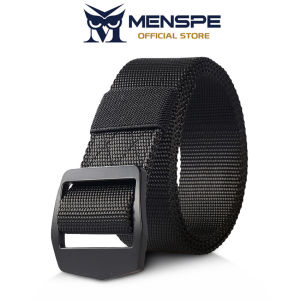 MENSPE Men Belt Outdoor Tactical Belt Free Adjustable Belt Nylon Waistband Youth Sports Canvas Pant Belt Simple Nice Waistband Nylon High Strength Adjustable Training Belt