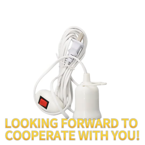 Lamp Bulb Holder With Switch LED Light Bulb Extension Socket Bulb Socket with Plug Bulb Holder