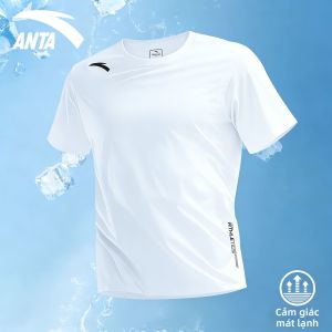 ANTA | Áo Sơ Mi Nam Tay Ngắn Chất Liệu Lụa Băng Nhanh Khô