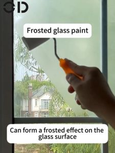 【Quick-drying in 3 minutes】ioo Frosted glass Paint window privacy Easy care Wipe clean Frosted paint Window paint 玻璃磨砂漆