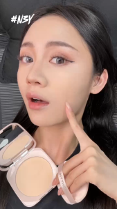 MAANGE Oil-Control Pressed Powder - Matte & Poreless F01