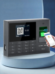 deli | Face Fingerprint Recognition Attendance Machine