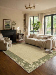 XINGLIANXIN | Eco-Friendly Easy Clean Rug Green Color 2026 Series