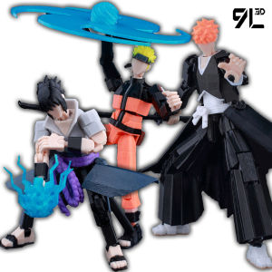 Bandai | 9L3D Printed Multi-Joint Action Figure Ninja Samurai Lucky13 Dummy13 Articulated Model Toy For Collection Desktop Decor Gifts