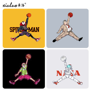 Show Luo NASA Astronaut Basketball Coach Anxi Short Sleeve T-Shirt Mens Loose Fit Cotton round Neck Daily Wear Marvel Turtle Master Fly Man