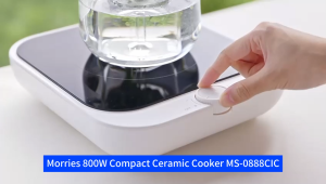 Morries 800W Compact Ceramic Cooker MS-0888CIC ( Multi Function Slow Stew Steaming Frying etc)