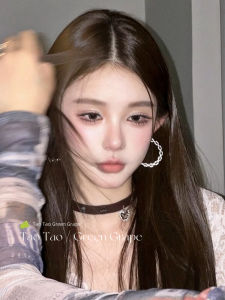 ต่างหูห่วงคริสตัลประดับเพชรสไตล์เกาหลีสำหรับผู้หญิง ต่างหูห่วงขนาดใหญ่ประดับเพชรสำหรับใบหน้าสี่เหลี่ยมและกลม