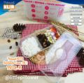 (Isi 25pcs) (RL1B) Thinwall Klir Rectangle Long Food Grade Super Bening 750ml. 