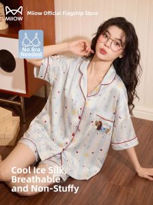 MiiOW | Ice Silk Padded Lounge Wear