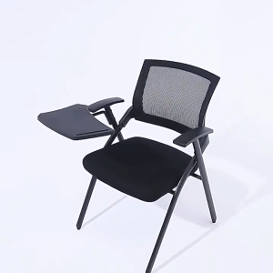 2-in-1 Desk and Chair with Writing Board Foldable Office Chair Study Meeting Chair for Multiple Scenarios Such As Company conference Training canteen School Classrooms