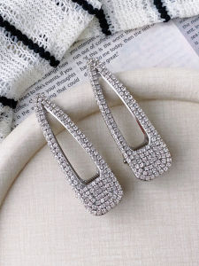 กิ๊บติดผมรูปปากเป็ดประดับเพชรประดับผมแบบเรียบง่ายสำหรับผู้หญิง กิ๊บติดผมแบบหนีบข้าง ตกแต่งผมแบบอเนกประสงค์ วัสดุอื่นๆ