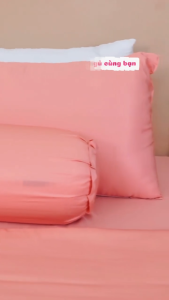 [Quà - Giao Màu Ngẫu Nhiên] Vỏ gối Ôm Lụa Tencel Lyocell Chavina Bedding Size 35x100 cm cao cấp màu trơn