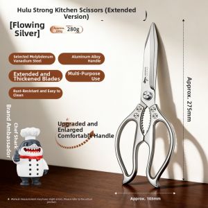 Mad Shark | Sharp High Hardness Bone Cutting Kitchen Scissors Stainless Steel
