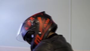 AXK Helmet motorcycle full face With ICC sticker road helmet HD anti-fog helmet