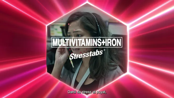 Stresstabs Multivitamins + Iron 100s Fights Stress, Restores Mental Focus; Maintains Healthy Skin | Lazada Philippines