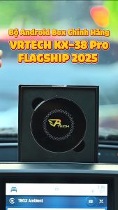 Bộ Carplay Android Box Chính Hãng VRTECH KX-38 Pro FLAGSHIP 2025 Qualcomm 6225 Android 13 Cổng HDMI cho ô tôVietmap Live