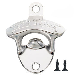 1pc Vintage Bottle Opener Wall Mounted Retro Hanging Beer Opener Tools Bar Kitchen Accessories for BBQ Handmade DIY Opener