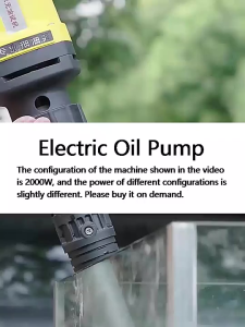 SATAS Electric Oil Pump 1380W-1850W Oil drum pumping device Diesel Engine oil Hydraulic oil pumping unit