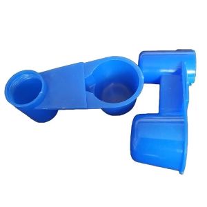 10pcs Blue Pet Bird Drinker Feeder Water Bottle Cup cat Chicken Pigeon Special drinking tool for poultry pets