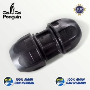 Sambungan Pipa HDPE 50 mm Atau 1 1/2 inch Fiting Pipa HDPE Coupler