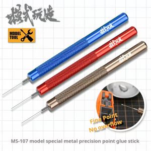 MSWZ MS107 Metal Precision Glue Dispenser for Gundam Scale Model Building CA Glue Applicator Military Hobby DIY Craft Tools Acceaaories