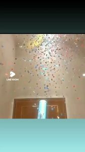 พลุกระดาษ สำหรับงานเลี้ยง งานแต่ง ฉลองต่างๆ แบบหมุน PAPER SHOOT เปเปอร์ชูด ขนาด 30cm ส่งจากไทย