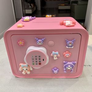 Childrens Savings Money Box Password Safe Fingerprint New 2025 Boy Girl Creative Birthday Practical Gift Metal Material
