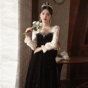 EAGLELY Champagne Evening Dress Gown Champagne 2025 New Dinner Dress Bling Sequins for Birthday/Party/Formal Event/Prom/Banquet/Cocktail Dress Gown For Prom Night