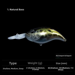 Crazy Dive Fat Body Long Casting Lure Bait For Perch Bass