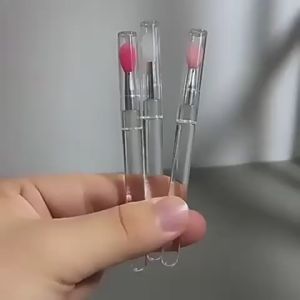 Silicon Lip brush Cover Cap Kuas Bibir Silikon Serbaguna Kuas Lipstik Lipcream Lembut Penutup Lip Gloss Aplikator Applicator Transparant Tutup Alat Rias Kosmetik Eyeshadow Beauty Makeup