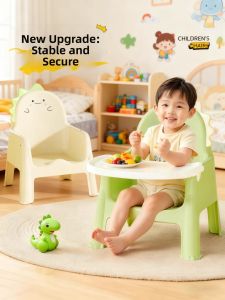 SHENMISHAONIAN | Toddler Low Height Dining Chair With Back Support