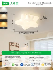 DGY | Đèn Trần Trẻ Em Phong Cách Tối Giản Hiện Đại Hình Ngôi Sao