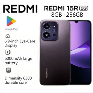 Redmi | 2026 new Redmi 15R Global Unlocked Dual SIM Android Cell Phone 6.9 Inch Ultra-Wide Large HD Display Daily Mobile 8GB RAM 256GB