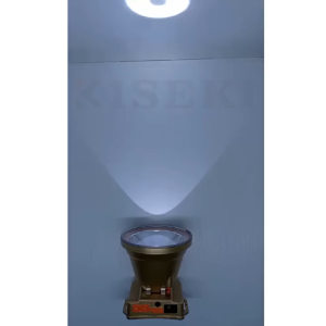 Senter Kepala LED 200W Kiseki CK-SK898G Cahaya Putih Super Terang Baterai 9900mAh Tahan Hingga 15 Jam Pemakaian