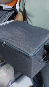 Storage Box Serbaguna Kotak Penyimpanan Pakaian Lipat Kain Tutup Resleting Terbaru -XZ-30