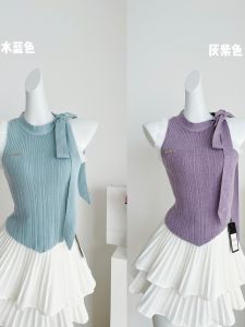 Big Sister Pleated Ruffles Skirt Female Pure Color High Waist Tiered Dress A- line Slimming Puffy Short Pantskirt