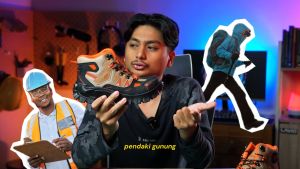 Sepatu Lavio Safety Ujung Besi Keren Original Terbaru Lavio Gradien