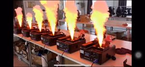 1500W REB 3 in 1 LED VERTICAL/Upward Fog Fogger Machine/LED RGBW/Stage DJ/Concert