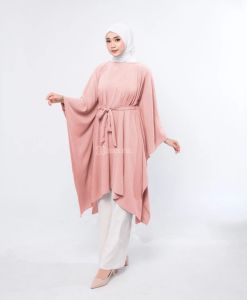 Sahara Arrita Tunik Crinkle Airflow/kaftan Lebaran/Tunik Crinkle