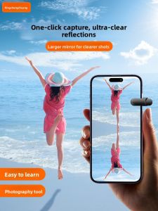 2025 New Sky Mirror Photography Tool High Definition Scenic Landscape Mobile Phone Clip-On Lens for Outdoor Travel Use