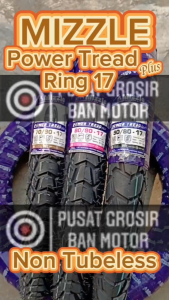 Ban Motor MIZZLE Power Tread Plus 90/80-17 ( Tubetype ) Ban Luar
