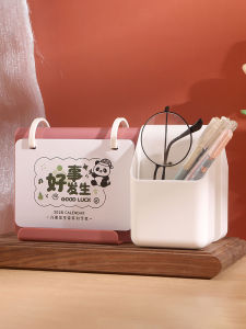 Bảng Lịch Bàn Bằng Nhựa 2026 Nhiều Chức Năng Đơn Giản Đựng Bút Sáng Tạo Để Trang Trí Mặt Bàn Năm Ngựa Quà Tặng Kinh Doanh