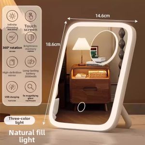 Illuminated Makeup Mirror Portable