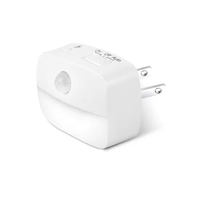 Đèn Ngủ LED Có Cảm Biến Chuyển Động EU/US Cắm Cho Phòng Ngủ Trẻ Em Hành Lang Cầu Thang WC Đầu Giường Trắng Lạnh/Trắng Ấm Đèn Trang Trí